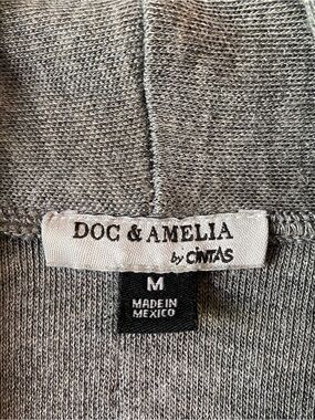 DOC & AMELIA by Cintas Open Front Cardigan. Gray Sweater - Size M